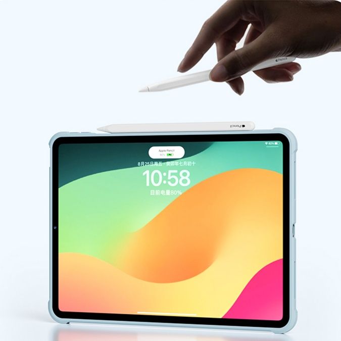タブレットケース 磁気吸着式半透明保護タブレットカバー