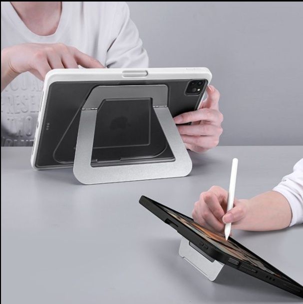 iPad/iPad Air/iPad PRo　アルミタブレットケース 創作者のための多角度スタンド機能付きケース