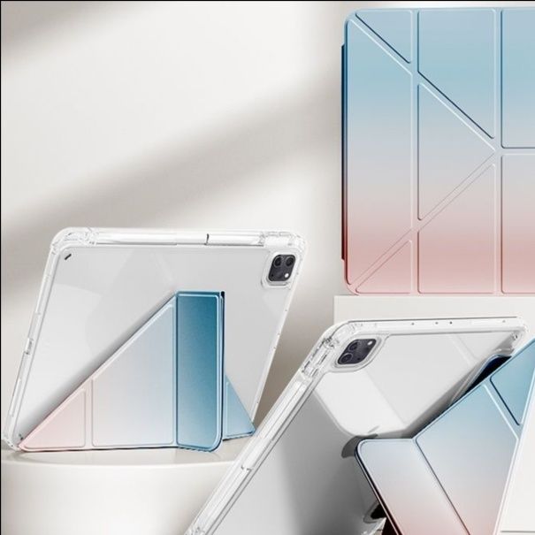 iPad/iPad Air/iPad Pro/mini タブレットケース 多角形スタンド機能付き保護ケース