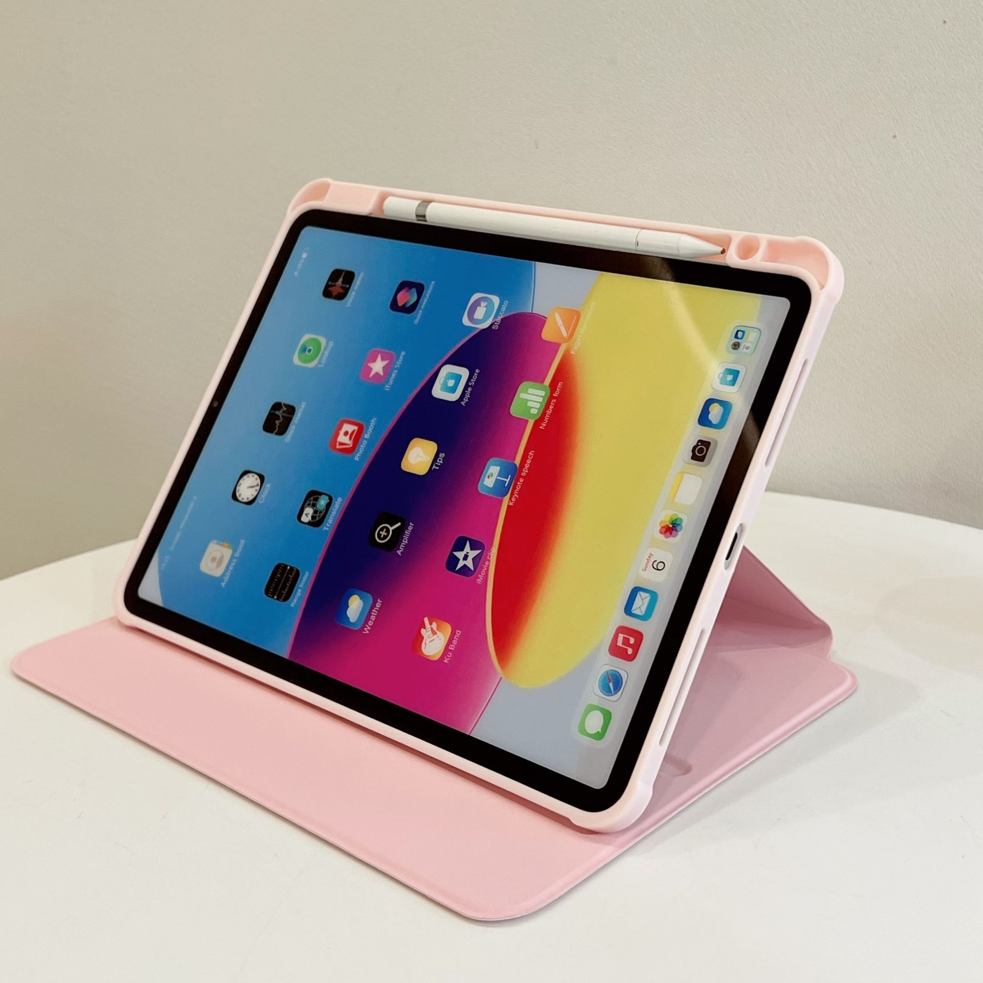 タブレットケース 子猫模様の手帳型保護カバー