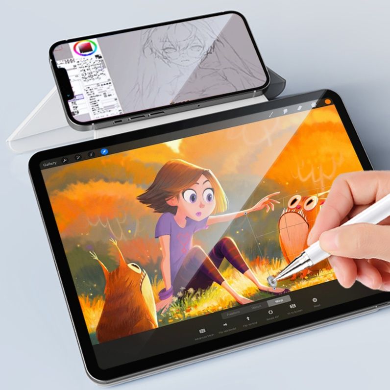 タブレットケース 磁力吸着式スタンド機能付き保護カバー
