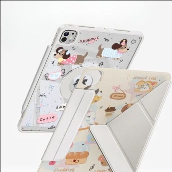 iPad/iPad Air/iPad Pro/mini タブレットケース かわいい動物たちのパン屋さん保護ケース