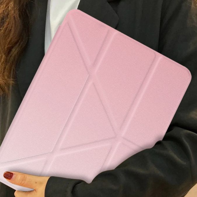 タブレットケース 幾何学模様 折り畳み式保護カバー