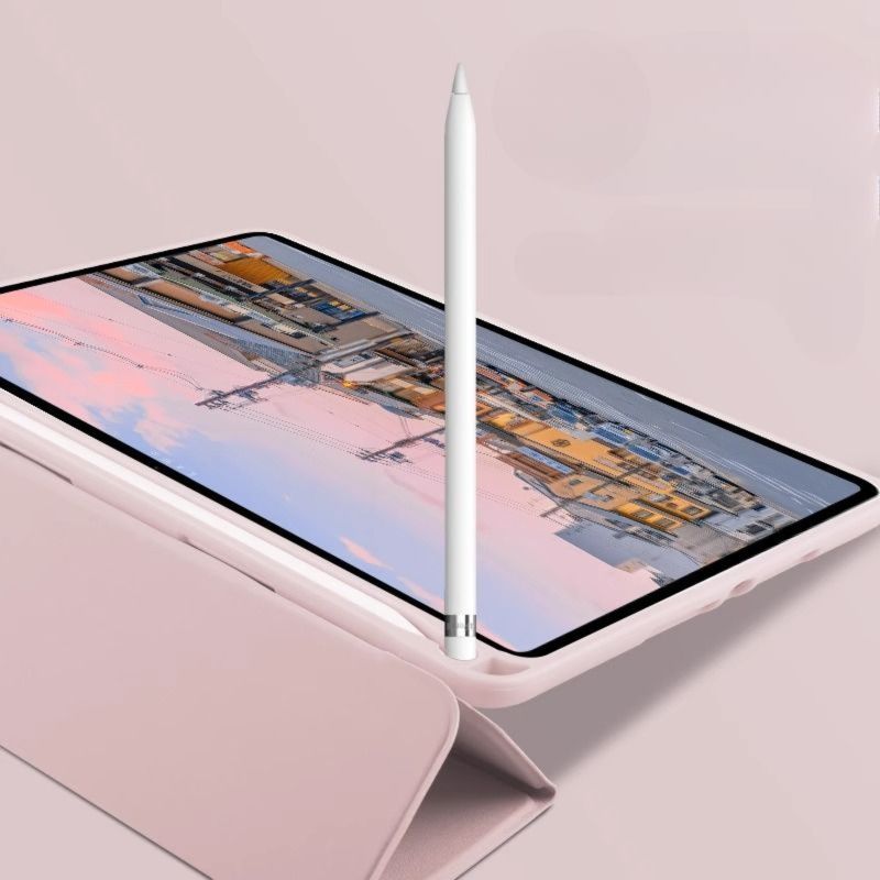 タブレットケース 省電力設計 三つ折り保護カバー