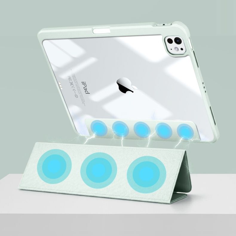 タブレットケース 磁気吸着型透明軽量保護ケース