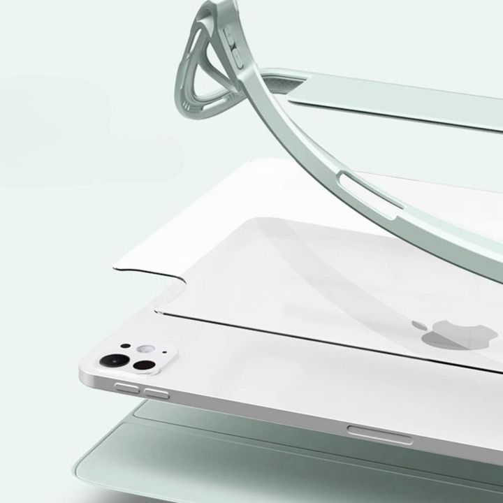 タブレットケース 磁気吸着型透明軽量保護ケース