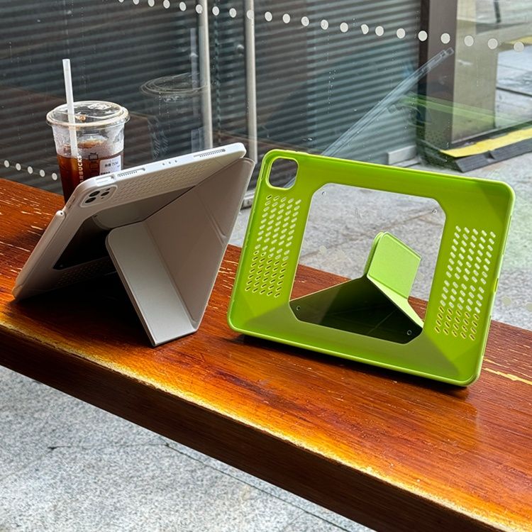 タブレットケース 多角形スタンド式 通気性抜群タブレットケース
