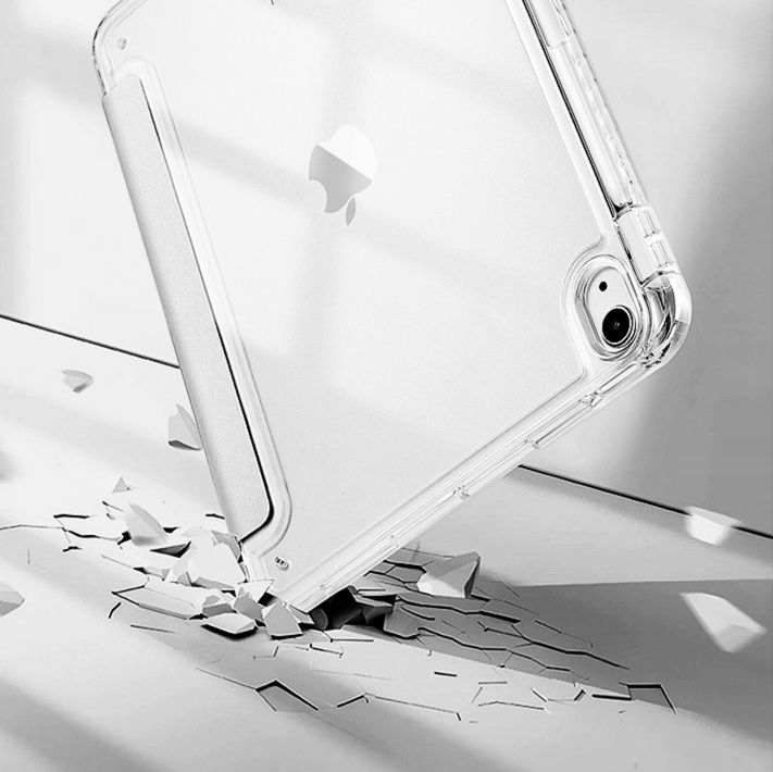 タブレットケース 三つ折り変形スタンド機能付き保護カバー