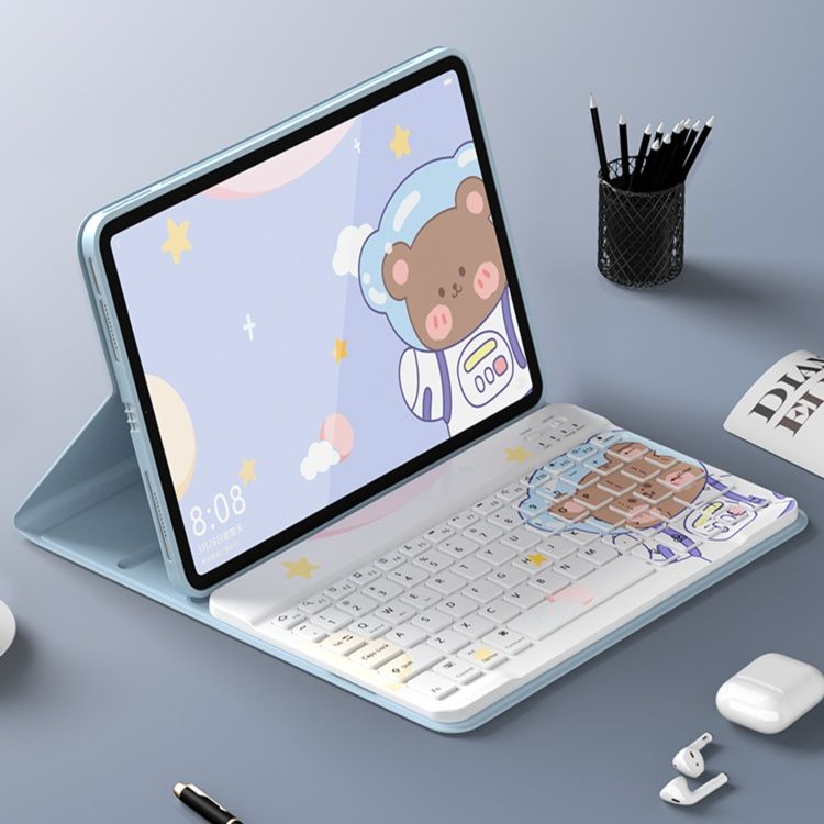 タブレットケース キーボード一体型多機能保護ケース