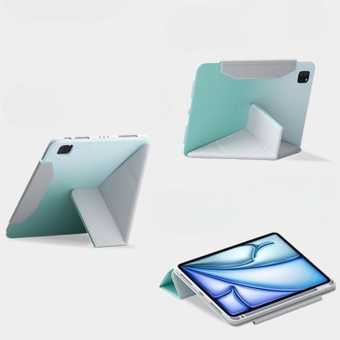 タブレットケース 磁力式二段階調整タブレットケース