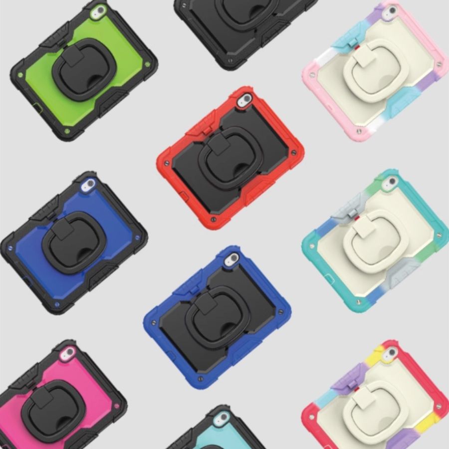 タブレットケース 耐衝撃ハンドル付き多機能保護ケース