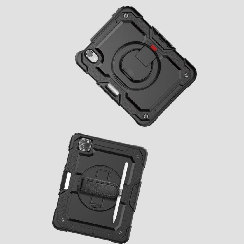 タブレットケース 耐衝撃ハンドル付き多機能保護ケース