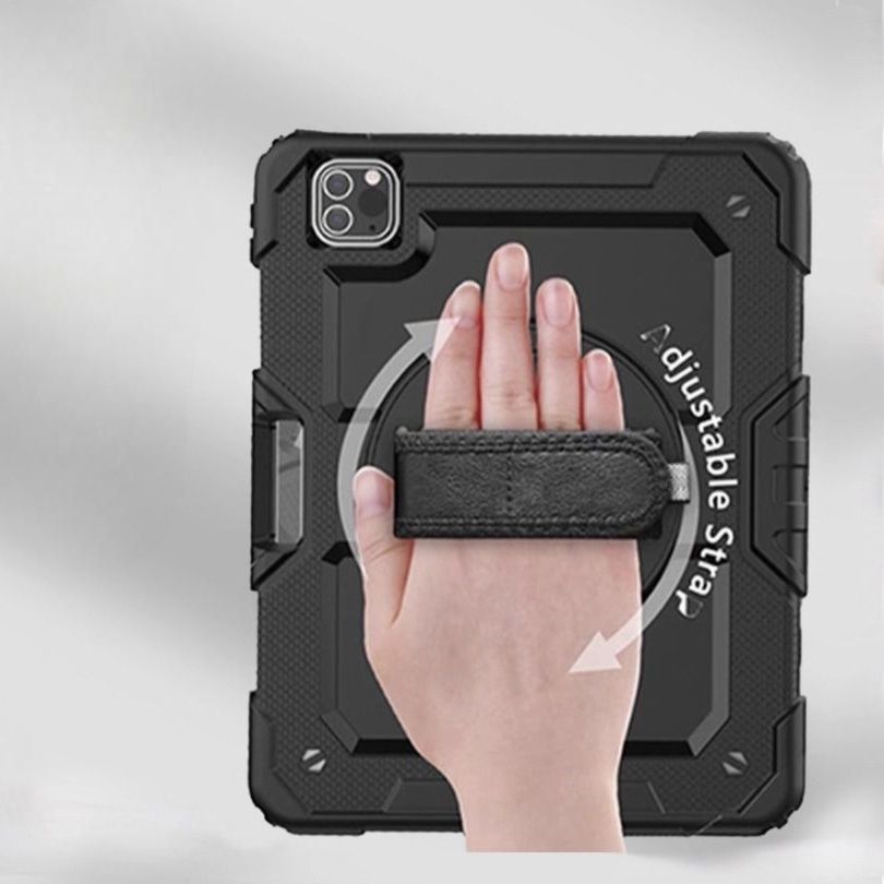 タブレットケース 耐衝撃ハンドル付き多機能保護ケース