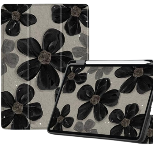 タブレットケース iPad/iPad Air/iPad Pro/miniタブレットケース 花柄デザイン 保護ケース 薄型軽量タイプ