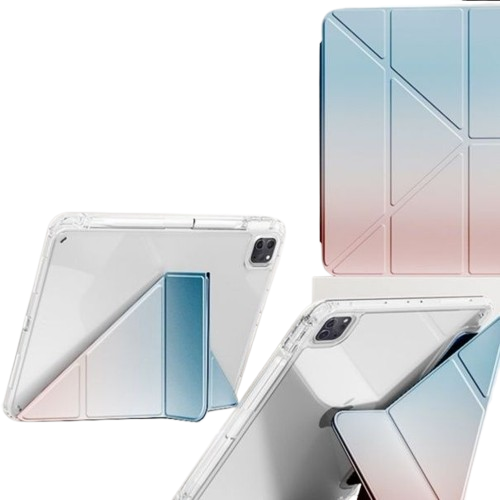 タブレットケース iPad/iPad Air/iPad Pro/mini 多角形スタンド機能付き保護ケース