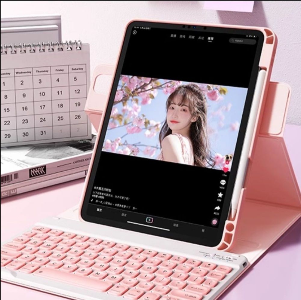 タブレットケース iPad/iPad Air/iPad Pro/mini 磁石分離式 横置き対応 タブレットスタンド