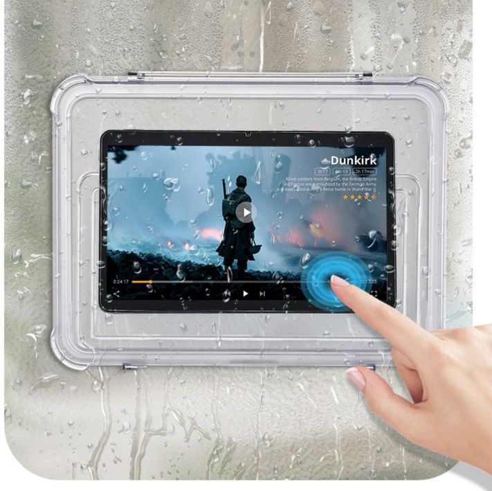 タブレットケース 浴室対応完全防水タブレット保護ケース iPad / Android