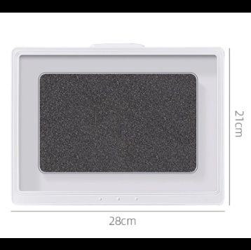 タブレットケース 360°回転式/壁掛け防水タブレット端末ケース お風呂 / シャワー