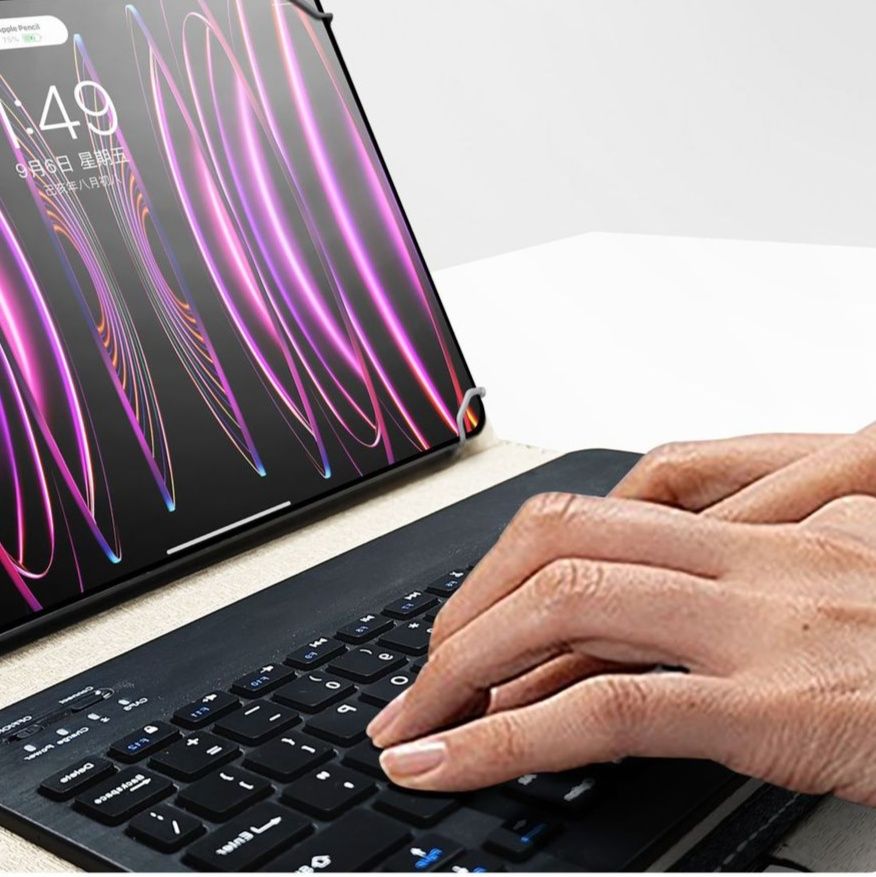 タブレットケース キーボード付き薄型保護ケース iPad/iPad Air/iPad Pro/mini