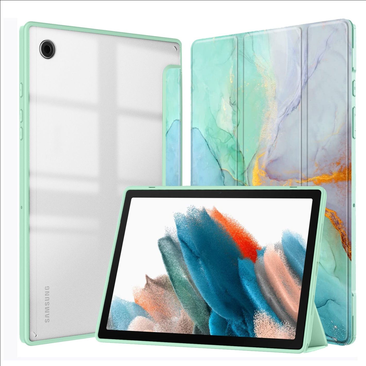 タブレットケース 大理石柄風保護ケース　iPad/iPad Air/iPad Pro/mini / Xiaomi