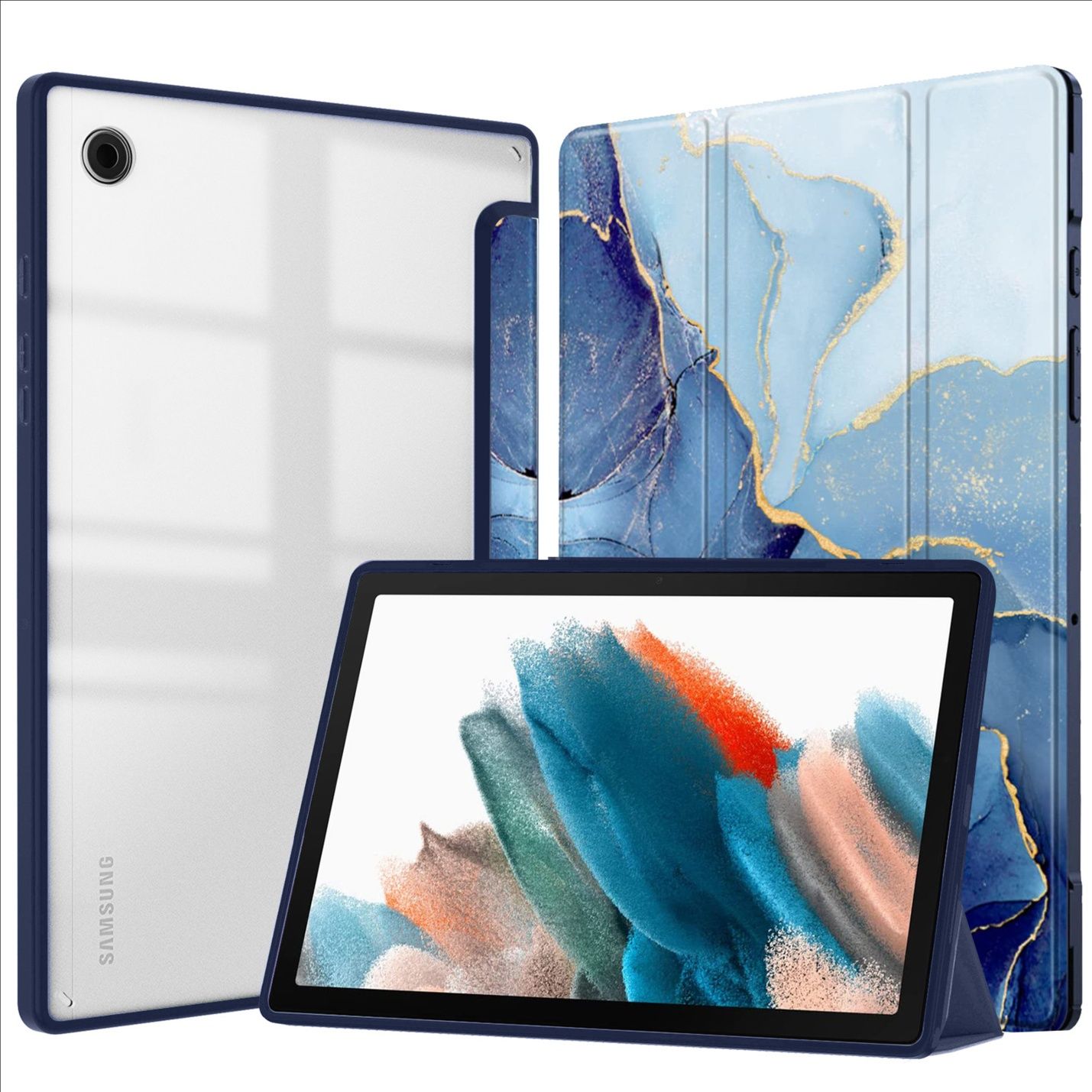 タブレットケース 大理石柄風保護ケース　iPad/iPad Air/iPad Pro/mini / Xiaomi