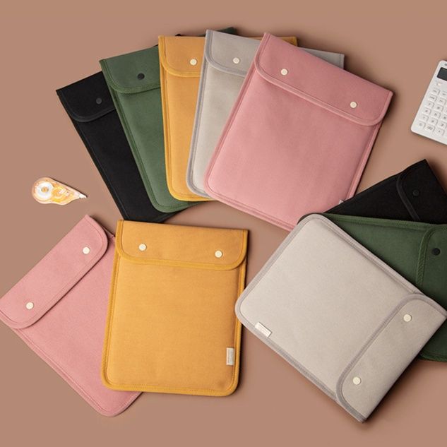 タブレットケース 収納付きスナップボタン型タブレットケース　iPad/Android/Huawei/Xiaomiタブレット 11インチ/13インチ