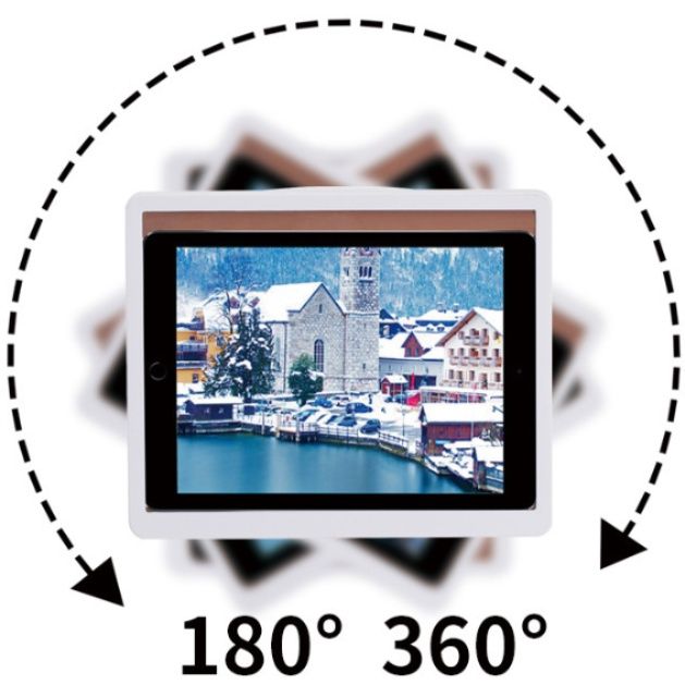 タブレットケース 壁掛け式/角度調整タブレット防水ケース iPad / Android / Huawei / 14インチ 