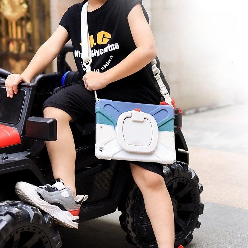 タブレットケース ハンドグリップ・スタンド機能付き/iPadケース 子供向け iPad/iPad Air/iPad Pro/mini