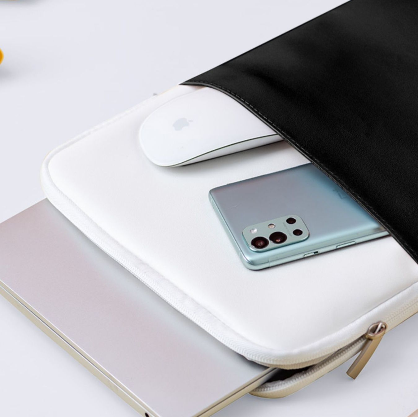 タブレットケース 可愛い女の子イラスト柄ジッパー式タブレットケース iPad / Huawei /OPPO / Android