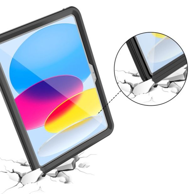 タブレットケース 全方位保護/防水/耐衝撃/iPadケース 10.9インチ