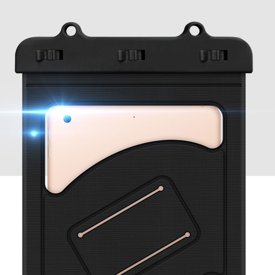 タブレットケース 透明窓付き完全防水タブレットケース　iPad Apple Xiaomi Huawei 27cm×16.6cm