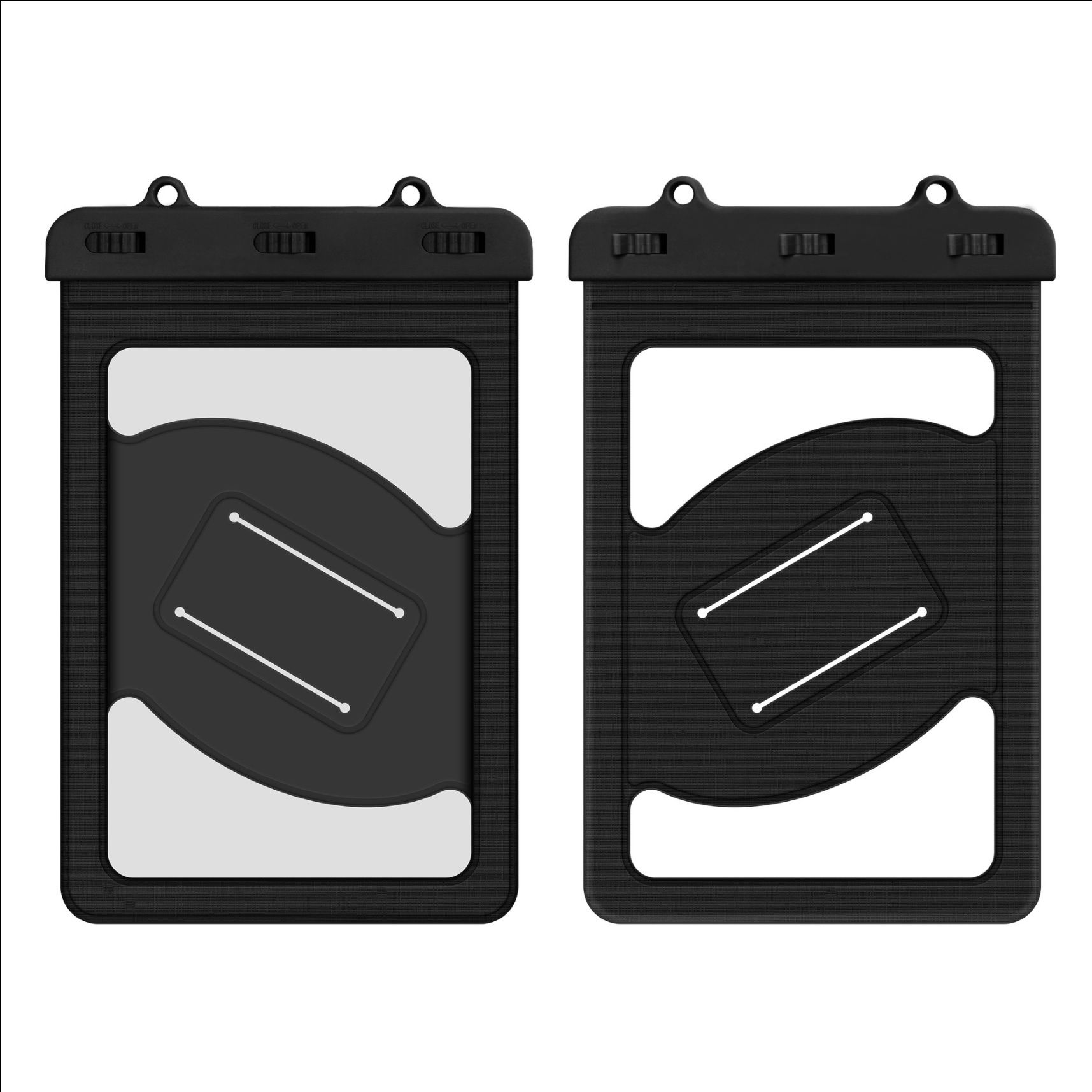 タブレットケース 透明窓付き完全防水タブレットケース　iPad Apple Xiaomi Huawei 27cm×16.6cm