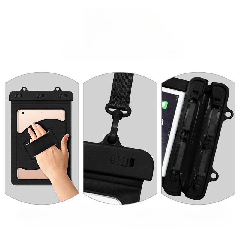 タブレットケース 透明窓付き完全防水タブレットケース　iPad Apple Xiaomi Huawei 27cm×16.6cm