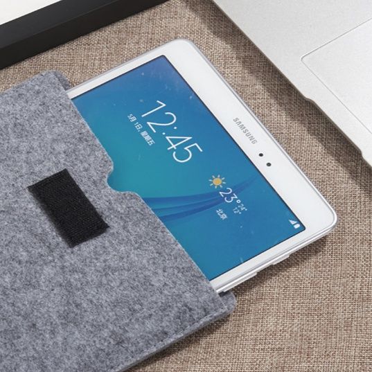 タブレットケース フェルト素材の封筒型タブレットケース iPad / Huawei / Xiaomi / OPPO