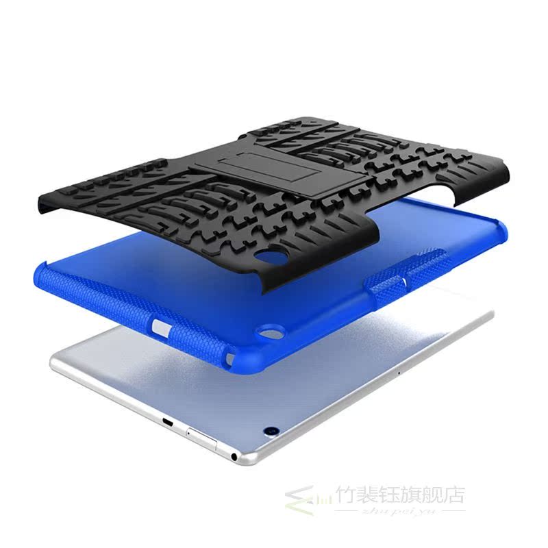 タブレットケース 耐衝撃タイヤ柄スタンド機能付きタブレットケース iPad /Huawei