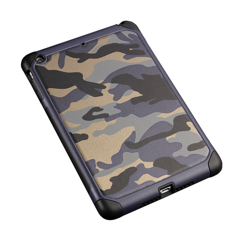 タブレットケース 迷彩柄/耐衝撃/四隅保護付きアイパッドケース iPad/iPad Air/iPad Pro/mini