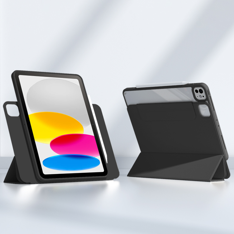 タブレットケース タブレットケース 磁力吸着式フレームレス保護カバー