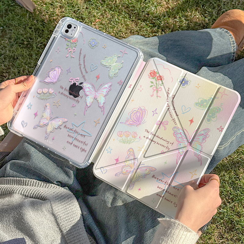 タブレットケース かわいい動物たちの夢見るアイパッドケース