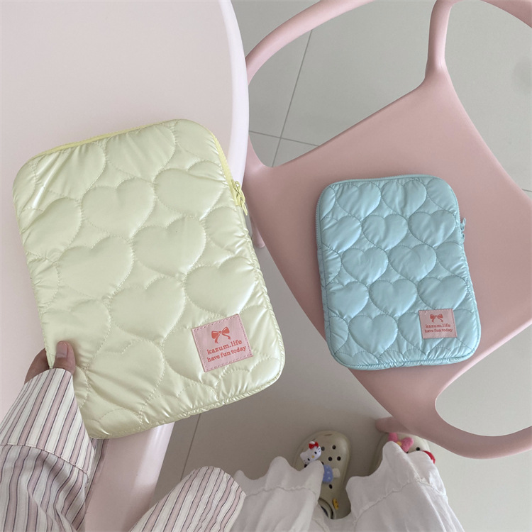 タブレットケース キルティング加工ふんわりクッションタブレットケース iPad / Huawei /OPPO /Xiaomi / Android