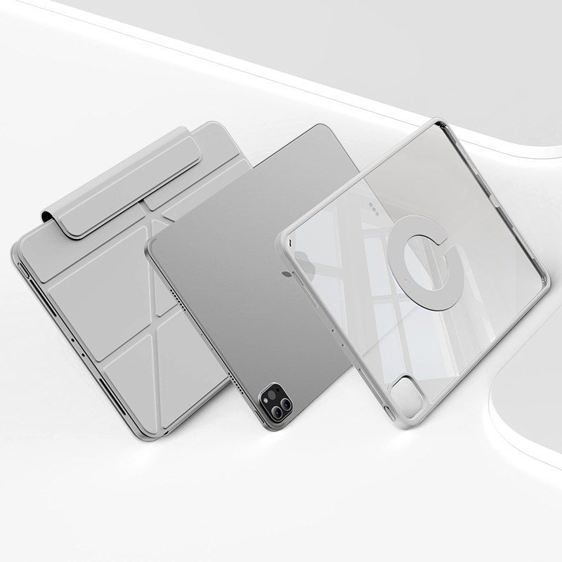 タブレットケース タブレットケース スマート三つ折り式保護カバー