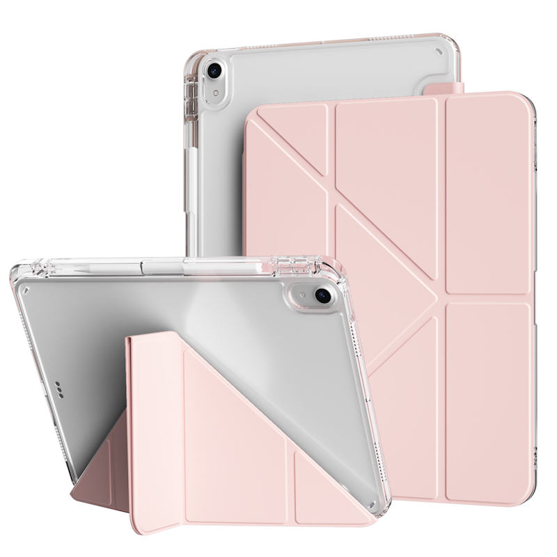 タブレットケース タブレットケース 透明ソフト筆槽付き保護カバー