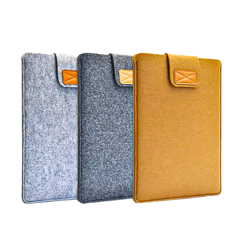 タブレットケース フェルト素材の封筒型タブレットケース iPad / Huawei / Xiaomi / OPPO