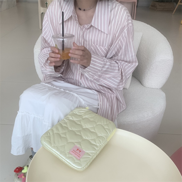 タブレットケース キルティング加工ふんわりクッションタブレットケース iPad / Huawei /OPPO /Xiaomi / Android