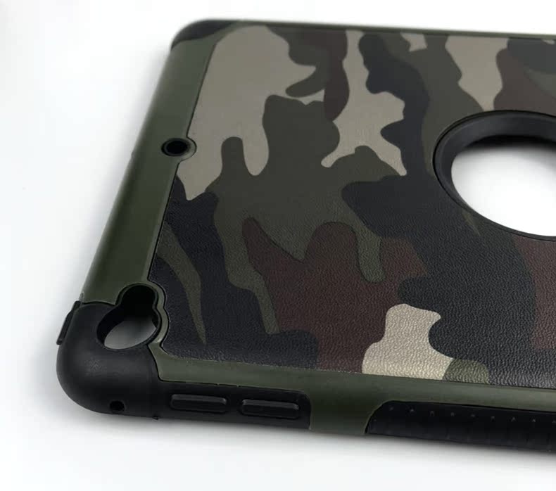 タブレットケース 迷彩柄/耐衝撃/四隅保護付きアイパッドケース iPad/iPad Air/iPad Pro/mini