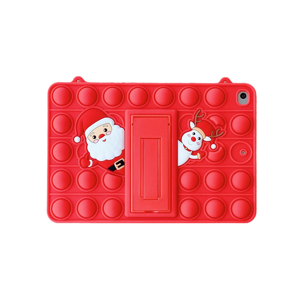 タブレットケース サンタクロースとトナカイ柄/タブレットケース iPad/iPad Air/iPad Pro/mini