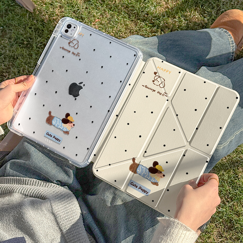 タブレットケース かわいい動物たちの夢見るアイパッドケース