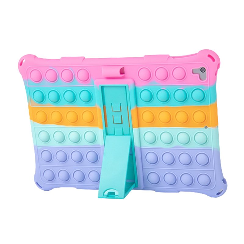 タブレットケース 押し心地抜群！立てかけ型タブレット保護ケース iPad