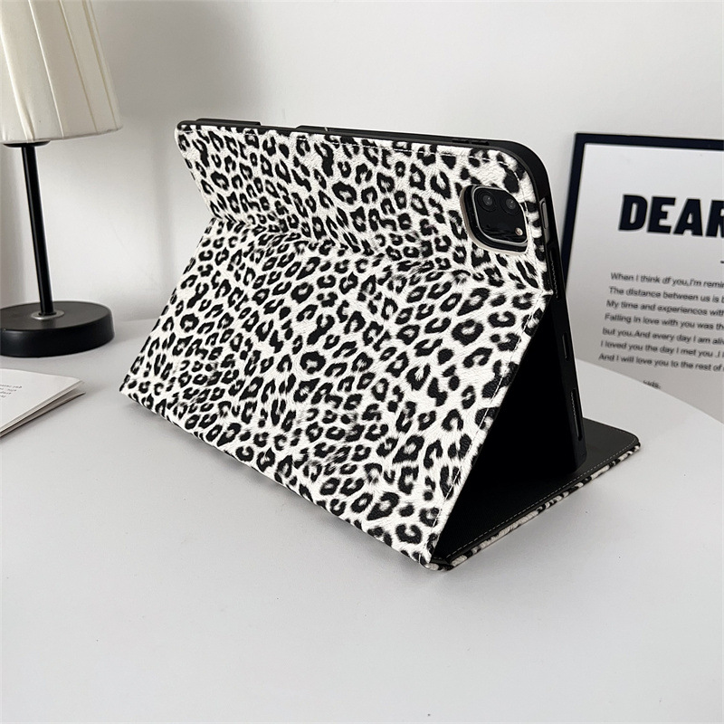 タブレットケース ヒョウ柄/手帳型/タブレットケース　iPad/iPad Air/iPad Pro/mini