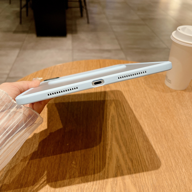 タブレットケース スタンド機能付き半透明タブレットケース