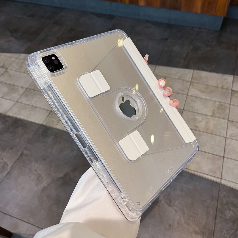 タブレットケース 透明スタンド機能付き保護ケース